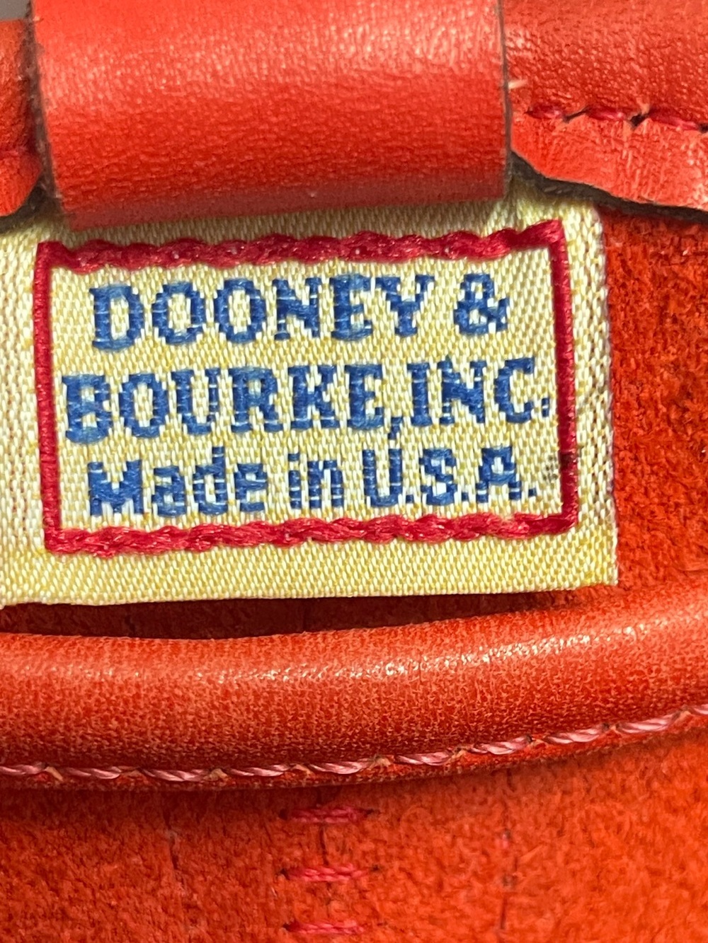 Vintage Dooney &  Bourke All Weather Leather Drawstring Bucket Bag - Picture 15 of 16